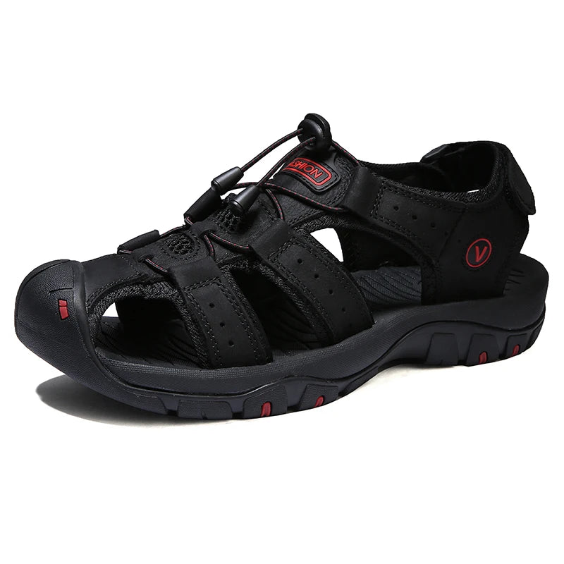 Leather Sandals  Casual Shoes.