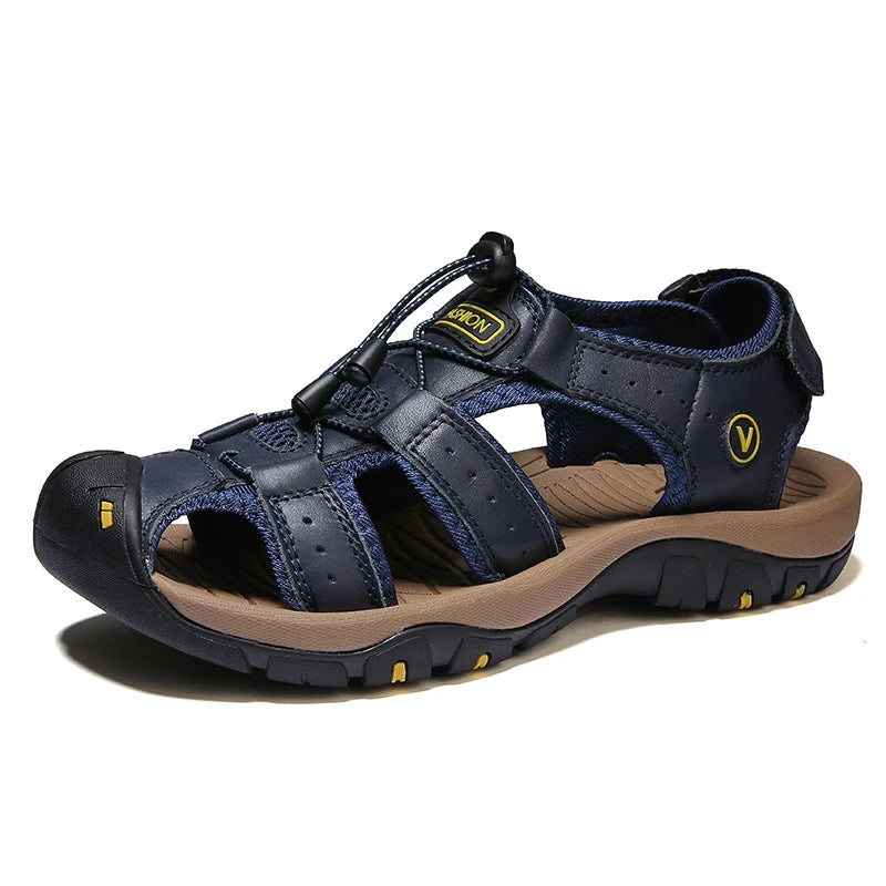 Leather Sandals  Casual Shoes.