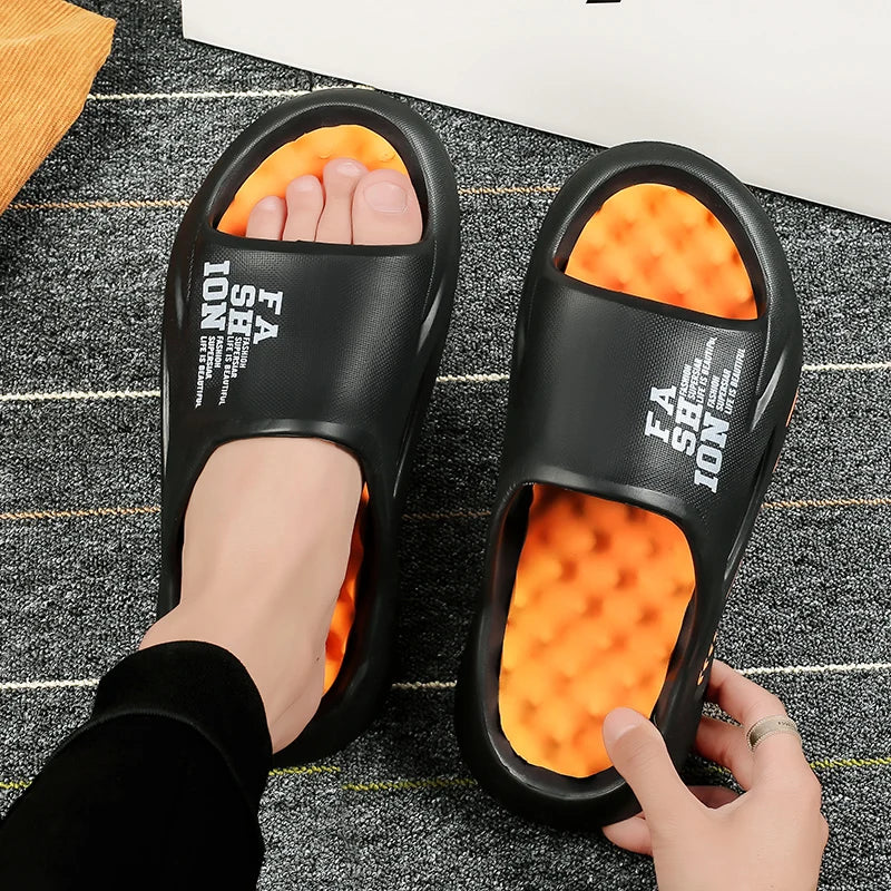 Massage Slippers Indoor , Outdoor .