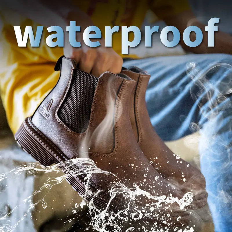 Work Shoes For Men ,water proof .