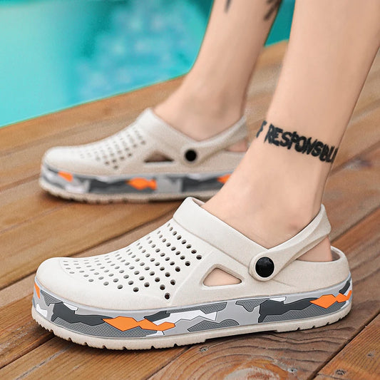 summer casual hole shoes non slip lightweight breathable .