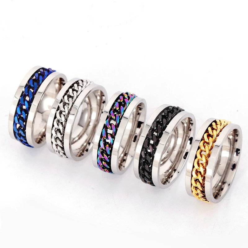 2025 chain finger ring