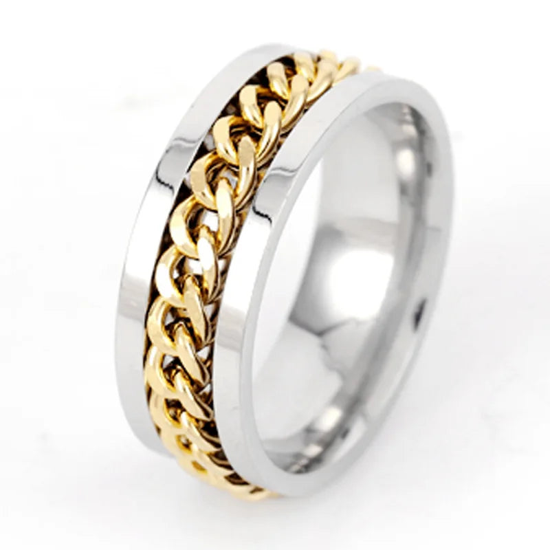 2025 chain finger ring