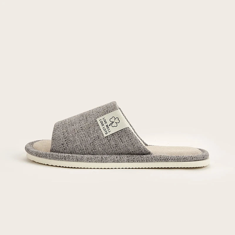 Linen Slippers For Men & Women's .