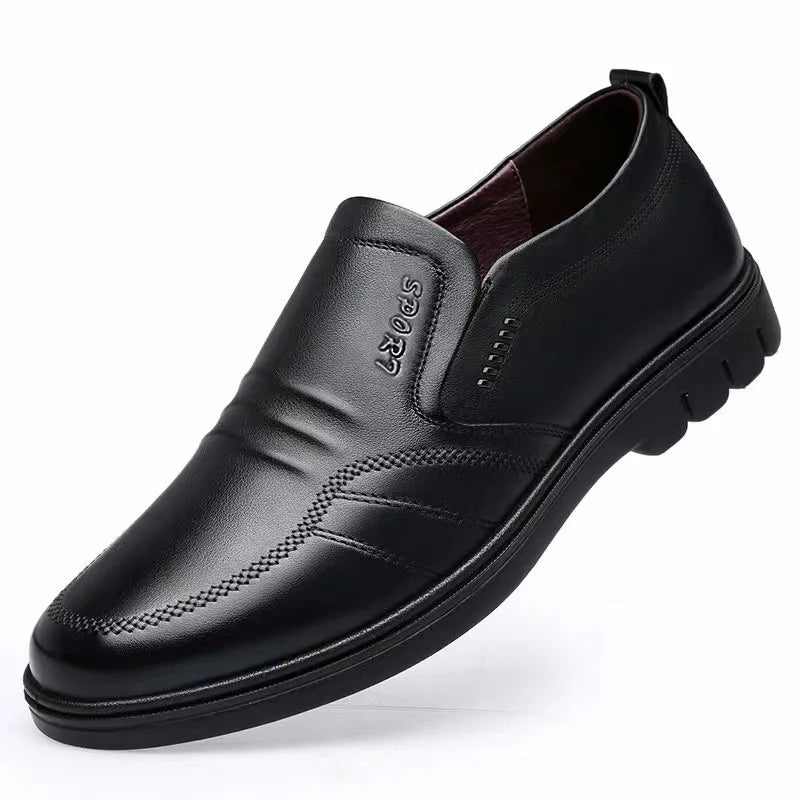 Men's leather shoes